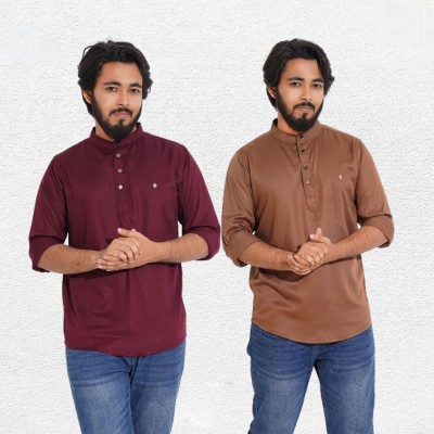 2 PCS Satin Fabric Premium Quality Katua