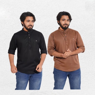 2 PCS Satin Fabric Premium Quality Katua