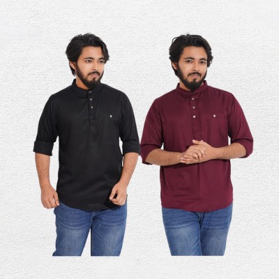 2 PCS Satin Fabric Premium Quality Katua