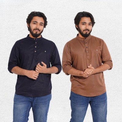 2 PCS Satin Fabric Premium Quality Katua