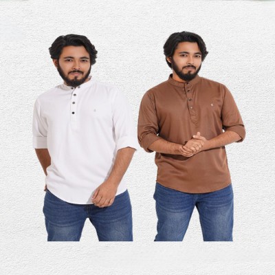 2 PCS Satin Fabric Premium Quality Katua
