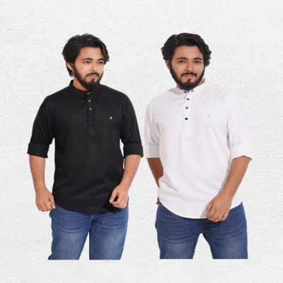 2 PCS Satin Fabric Premium Quality Katua