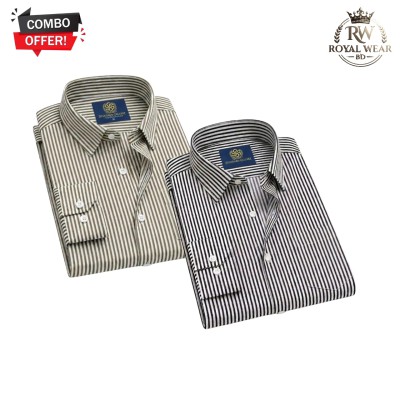 2 PCS Premium Quality Check Shirt