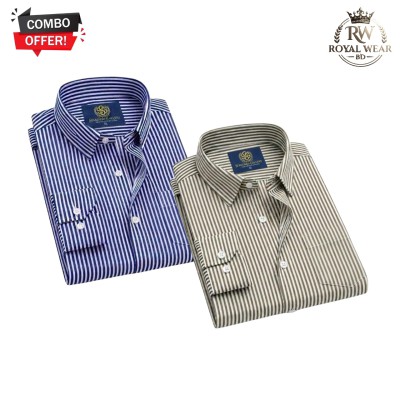 2 PCS Premium Quality Check Shirt