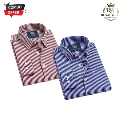 2 PCS Premium Quality Check Shirt
