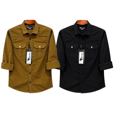 L-Sleeve 2 Pocket Shirt