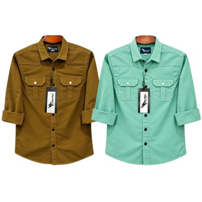 L-Sleeve 2 Pocket Shirt