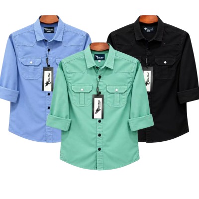 L-Sleeve 2 Pocket Shirt